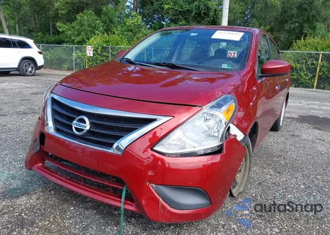 2019 Nissan Versa 1.6 Sv z USA, uszkodzony, nr VIN 3N1CN7APXKL836216